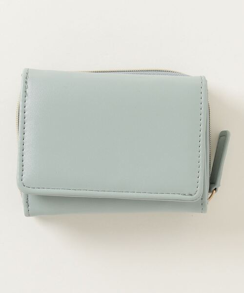 WEGO（ウィゴー）の「WEGO/10ポケット三つ折りウォレット（財布・レディース・オフホワイト/ライトグレー/ブラック/ライトベージュ/シルバー/その他1/ライム・FREE）」の5枚目の写真