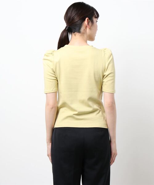 KOBE LETTUCE(コウベレタス)の「選べる2タイプ デザインカットソーTシャツ(Tシャツ/カットソー・レディース・ブラック/オフホワイト/イエロー/ブルー/ホワイト系その他/ブラック系その他/ブルー系その他/イエロー系その他・1/2)」の19枚目の写真