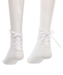 DearMyLove | バックレースアップショートソックス(ソックス/靴下)