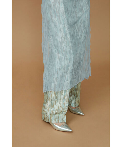 Ray BEAMS（レイビームス）の「Ray BEAMS / チュール バックボタン ワンピース（ワンピース・レディース・サックスブルー/ダークブラウン・ONE SIZE）」の13枚目の写真