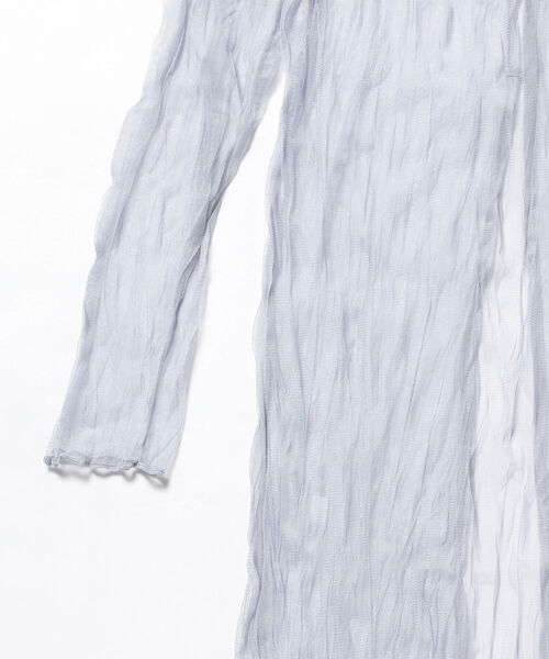 Ray BEAMS（レイビームス）の「Ray BEAMS / チュール バックボタン ワンピース（ワンピース・レディース・サックスブルー/ダークブラウン・ONE SIZE）」の19枚目の写真