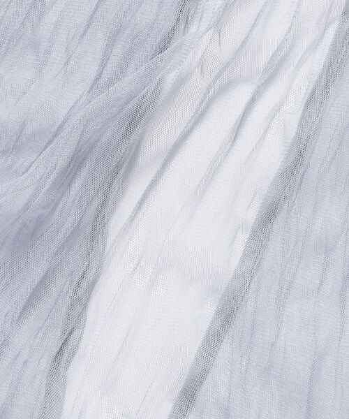 Ray BEAMS（レイビームス）の「Ray BEAMS / チュール バックボタン ワンピース（ワンピース・レディース・サックスブルー/ダークブラウン・ONE SIZE）」の21枚目の写真