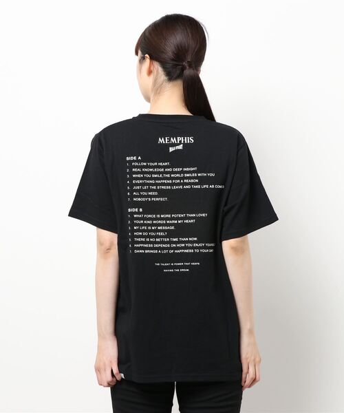 CAPRICIEUX LE'MAGE（カプリシューレマージュ）の「MEMPHISツアーTシャツ（Tシャツ/カットソー・レディース・ブラック/ホワイト系その他・FREE）」の5枚目の写真