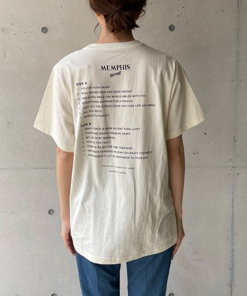 CAPRICIEUX LE'MAGE（カプリシューレマージュ）の「MEMPHISツアーTシャツ（Tシャツ/カットソー・レディース・ブラック/ホワイト系その他・FREE）」の8枚目の写真