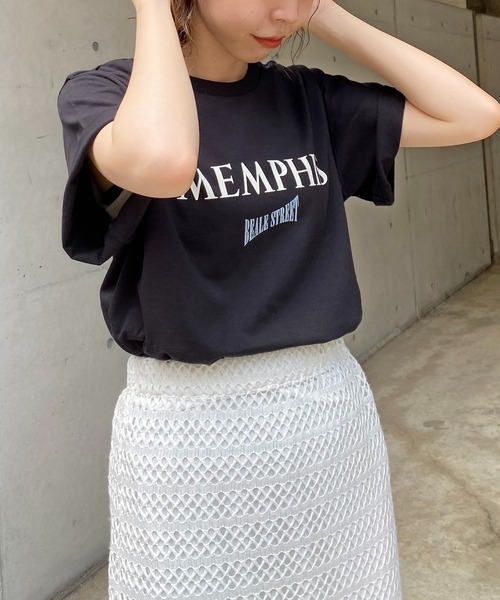CAPRICIEUX LE'MAGE（カプリシューレマージュ）の「MEMPHISツアーTシャツ（Tシャツ/カットソー・レディース・ブラック/ホワイト系その他・FREE）」の13枚目の写真