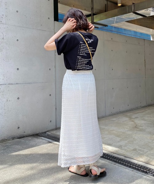 CAPRICIEUX LE'MAGE（カプリシューレマージュ）の「MEMPHISツアーTシャツ（Tシャツ/カットソー・レディース・ブラック/ホワイト系その他・FREE）」の19枚目の写真