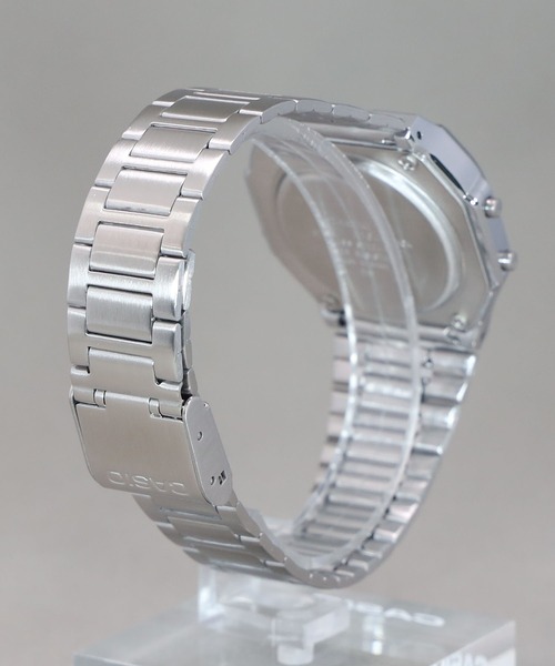 CASIO(カシオ)の「CASIO Collection / A164WA-1QJH(デジタル腕時計・メンズ・ブラック×シルバー・FREE)」の5枚目の写真