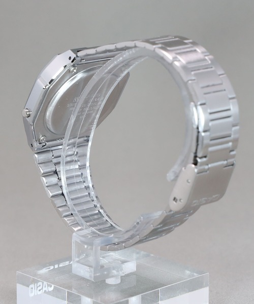 CASIO(カシオ)の「CASIO Collection / A164WA-1QJH(デジタル腕時計・メンズ・ブラック×シルバー・FREE)」の6枚目の写真