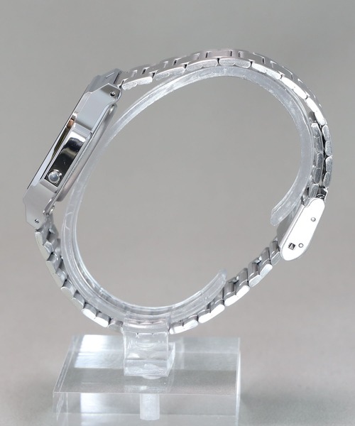 CASIO(カシオ)の「CASIO Collection / A164WA-1QJH(デジタル腕時計・メンズ・ブラック×シルバー・FREE)」の7枚目の写真
