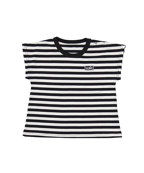 X-girl Stages（エックスガールステージス）の「3-PIECE GIRLY SET  (4T～7T)（ワンピース・キッズ・ホワイト/ブラック/レッド・4T/5T/6T/7T）」の4枚目の写真