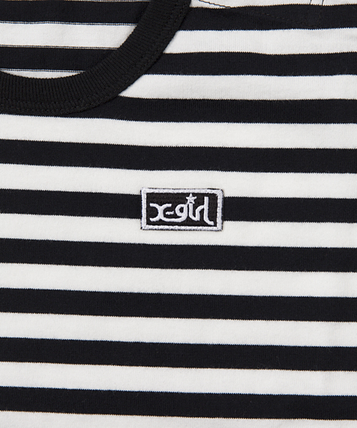 X-girl Stages（エックスガールステージス）の「3-PIECE GIRLY SET  (4T～7T)（ワンピース・キッズ・ホワイト/ブラック/レッド・4T/5T/6T/7T）」の6枚目の写真