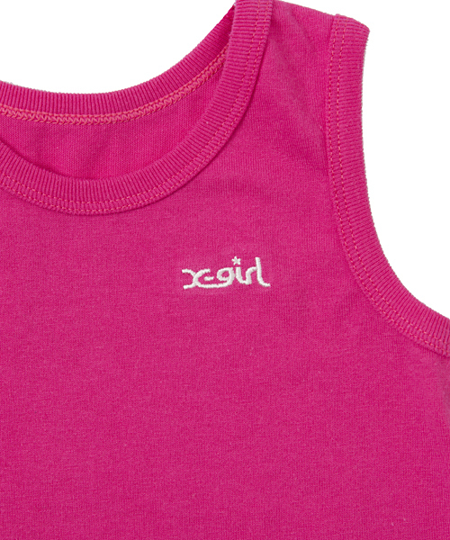 X-girl Stages（エックスガールステージス）の「3-PIECE GIRLY SET  (4T～7T)（ワンピース・キッズ・ホワイト/ブラック/レッド・4T/5T/6T/7T）」の17枚目の写真