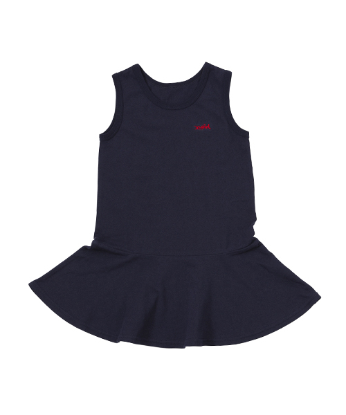 X-girl Stages（エックスガールステージス）の「3-PIECE GIRLY SET  (4T～7T)（ワンピース・キッズ・ホワイト/ブラック/レッド・4T/5T/6T/7T）」の14枚目の写真