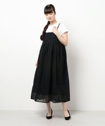 Samansa Mos2 | コットンボイルキャミワンピース(ワンピース)