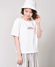 RETRO GIRL | アソートロゴ刺繍Tee(Tシャツ/カットソー)