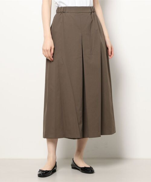 INTERPLANET（インタープラネット）の「ロングキュロットパンツ（その他パンツ・レディース・カーキ/キャメル・FREE）」の9枚目の写真