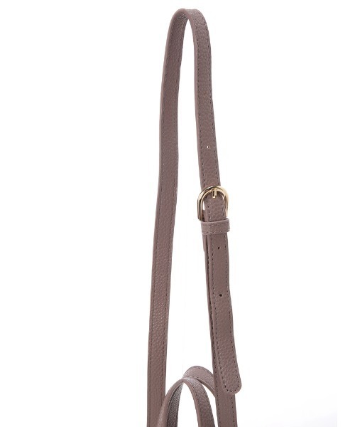 LIPSERVICE(リップサービス)の「2wayベルテッドバッグ(ショルダーバッグ・レディース・ブラック/パープル/ブラウン・FREE)」の4枚目の写真