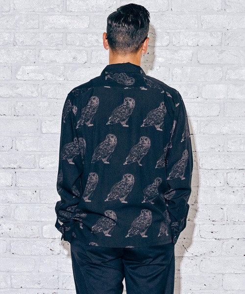CRIMIE（クライミー）の「OWL LONG SLEEVE SHIRT（シャツ/ブラウス
