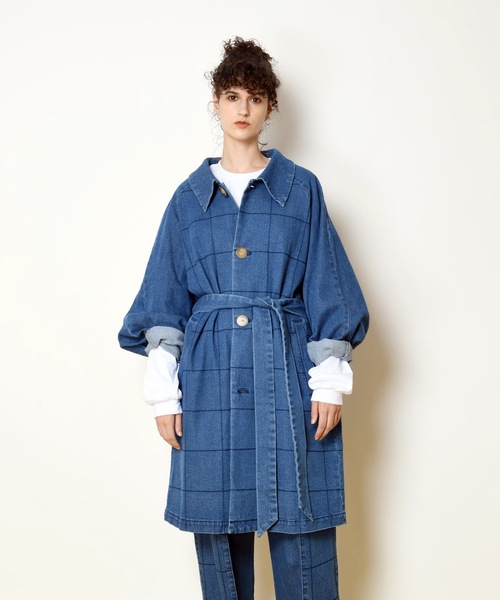 SUPERTHANKS ステンカラーコート 2WAYステンカラーコート（ユニセックス）Soutien collar field