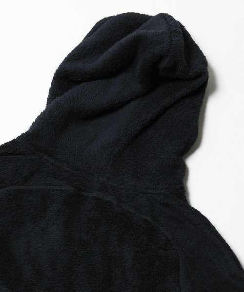 1piu1uguale3 RELAX（ウノピュウノウグァーレトレリラックス）の「1PIU1UGUALE3 RELAX/ 別注フリースパーカー（パーカー・メンズ・ブラック/チャコール・SMALL/LARGE/MEDIUM）」の13枚目の写真