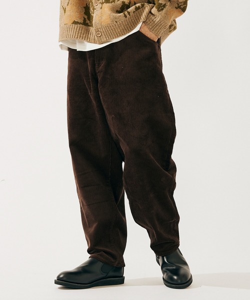 JOURNAL STANDARD（ジャーナルスタンダード）の「コーデュロイ バルーンパンツ [ユニセックス対応]（その他パンツ・メンズ・ブラック/ベージュ/グリーン/ブラウン/ナチュラル/オレンジ・X-LARGE/SMALL/MEDIUM/LARGE）」の3枚目の写真