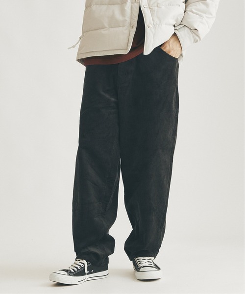 JOURNAL STANDARD（ジャーナルスタンダード）の「コーデュロイ バルーンパンツ [ユニセックス対応]（その他パンツ・メンズ・ブラック/ベージュ/グリーン/ブラウン/ナチュラル/オレンジ・X-LARGE/SMALL/MEDIUM/LARGE）」の9枚目の写真