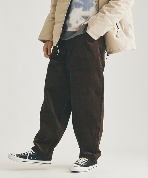 JOURNAL STANDARD（ジャーナルスタンダード）の「コーデュロイ バルーンパンツ [ユニセックス対応]（その他パンツ・メンズ・ブラック/ベージュ/グリーン/ブラウン/ナチュラル/オレンジ・X-LARGE/SMALL/MEDIUM/LARGE）」の18枚目の写真