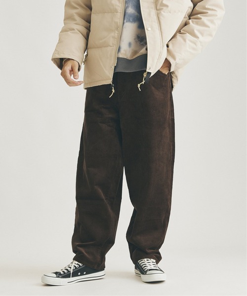 JOURNAL STANDARD（ジャーナルスタンダード）の「コーデュロイ バルーンパンツ [ユニセックス対応]（その他パンツ・メンズ・ブラック/ベージュ/グリーン/ブラウン/ナチュラル/オレンジ・X-LARGE/SMALL/MEDIUM/LARGE）」の19枚目の写真