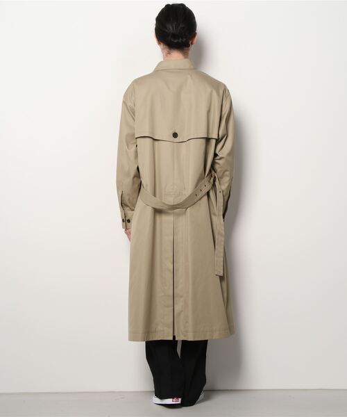 ROBES&CONFECTIONS（ローブスコンフェクションズ）の「Robes & Confections/ローブス&コンフェクションズ/撥水高密度ギャバジンコート（ステンカラーコート・メンズ・カーキ・1/3）」の3枚目の写真