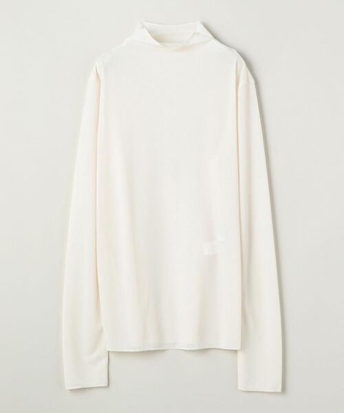 ASTRAET（アストラット）の「＜ASTRAET（アストラット）＞PE ビルドネック リブ プルオーバー（Tシャツ/カットソー・レディース・ブラック/オフホワイト/ライトピンク・FREE）」の13枚目の写真