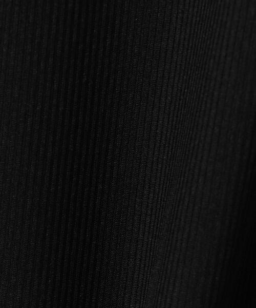 ASTRAET（アストラット）の「＜ASTRAET（アストラット）＞PE ビルドネック リブ プルオーバー（Tシャツ/カットソー・レディース・ブラック/オフホワイト/ライトピンク・FREE）」の11枚目の写真