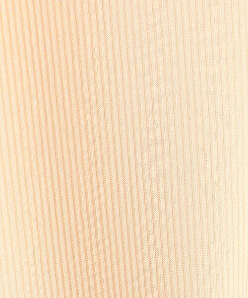 ASTRAET（アストラット）の「＜ASTRAET（アストラット）＞PE ビルドネック リブ プルオーバー（Tシャツ/カットソー・レディース・ブラック/オフホワイト/ライトピンク・FREE）」の9枚目の写真