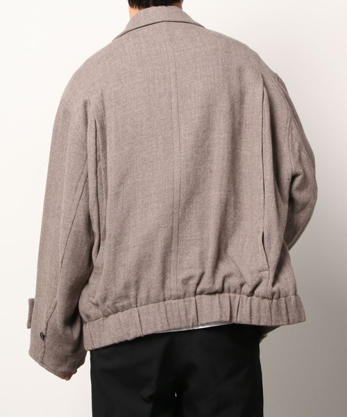 ジャケット・アウター VOAAOV Soft Wool Twill Blouson SIZE1 VOAAOV（ヴォアーブ）の「【VOAAOV】 soft wool twill blouson