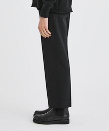 マーカウェア MARKAWARE FLAT FRONT TROUSERS 3/60オーガニックウールサバイバルクロス / フラットフロント