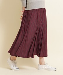 Dessin | 【S～Lサイズあり・洗える・ウエストゴム】小付きプリントスカート(スカート)