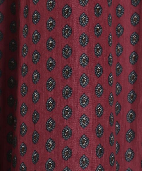 Dessin（デッサン）の「◆【S～Lサイズあり・洗える・ウエストゴム】小付きプリントスカート（スカート・レディース・ネイビー系/パープル系その他・01/03/02）」の8枚目の写真