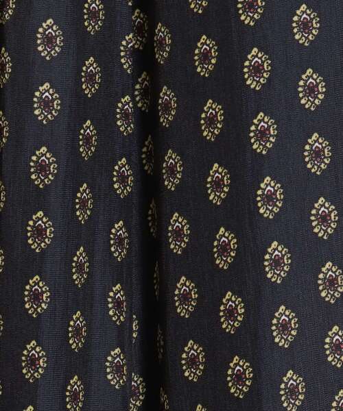 Dessin（デッサン）の「◆【S～Lサイズあり・洗える・ウエストゴム】小付きプリントスカート（スカート・レディース・ネイビー系/パープル系その他・01/03/02）」の9枚目の写真