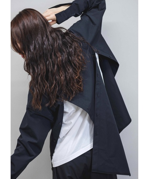 ASTRAL(アストラル)の「【Astral】side button shirt(シャツ/ブラウス・メンズ・ホワイト/ブラック/グレー/カーキ・ONE SIZE)」の1枚目の写真