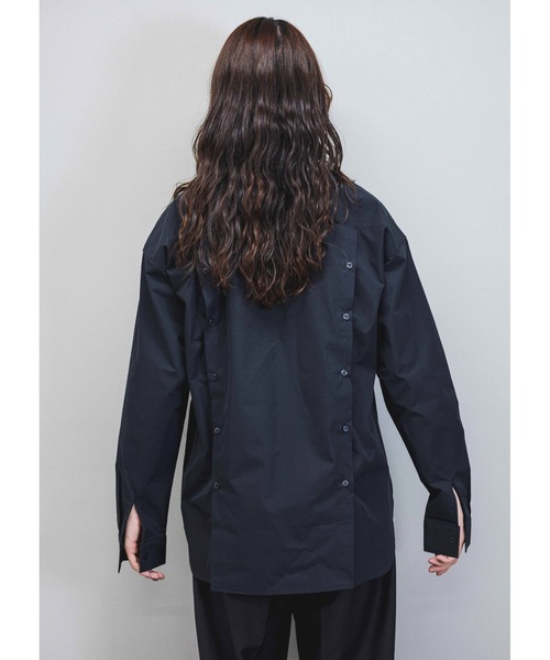 ASTRAL(アストラル)の「【Astral】side button shirt(シャツ/ブラウス・メンズ・ホワイト/ブラック/グレー/カーキ・ONE SIZE)」の20枚目の写真