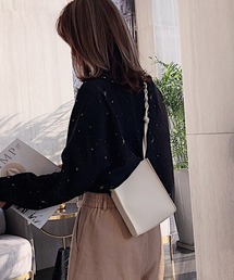 blatto | 【blatto】シンセティックレザー  スクエアミニショルダーバッグ/oku-bag1-15(ショルダーバッグ)