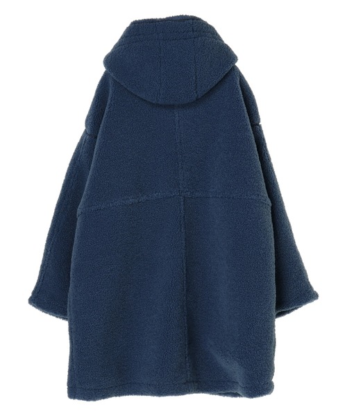 Green Parks(グリーンパークス)の「ボアロングコート*(その他アウター・レディース・ブラック/カーキ/ブルー・FREE)」の12枚目の写真