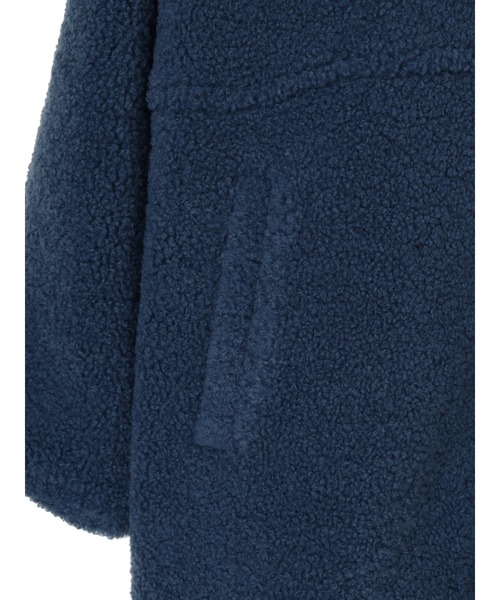 Green Parks(グリーンパークス)の「ボアロングコート*(その他アウター・レディース・ブラック/カーキ/ブルー・FREE)」の17枚目の写真