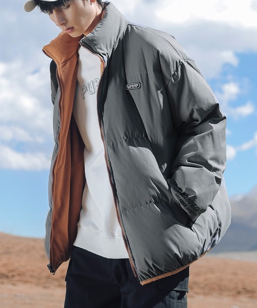 HOOK（フック）の「【HOOK】2WAY無地リバーシブル中綿・ダウン