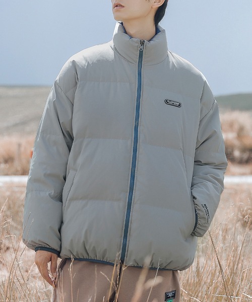 HOOK（フック）の「【HOOK】2WAY無地リバーシブル中綿・ダウン