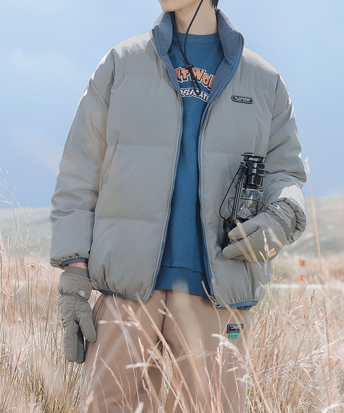 HOOK（フック）の「【HOOK】2WAY無地リバーシブル中綿・ダウン