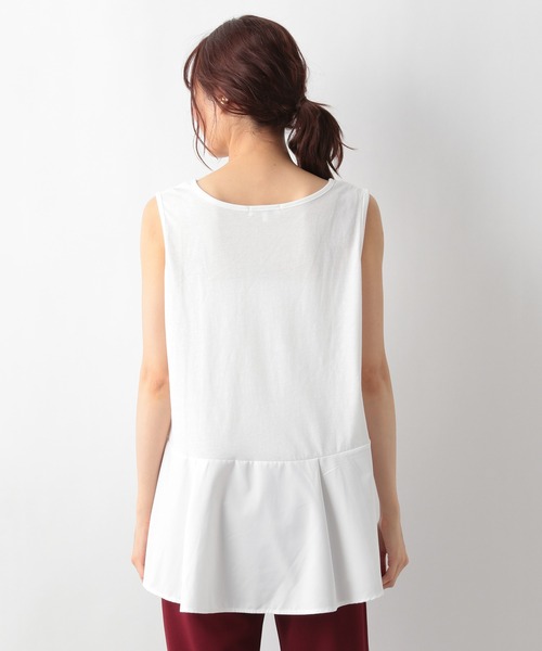 GLOBAL WORK（グローバルワーク）の「2SETレイヤードニットプルオーバー/215660（ニット/セーター・レディース・ブラック/ベージュ/ネイビー・MEDIUM/LARGE）」の15枚目の写真