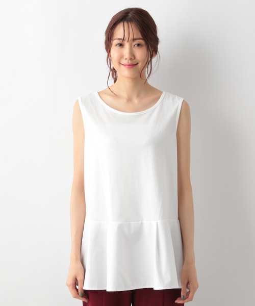 GLOBAL WORK（グローバルワーク）の「2SETレイヤードニットプルオーバー/215660（ニット/セーター・レディース・ブラック/ベージュ/ネイビー・MEDIUM/LARGE）」の20枚目の写真