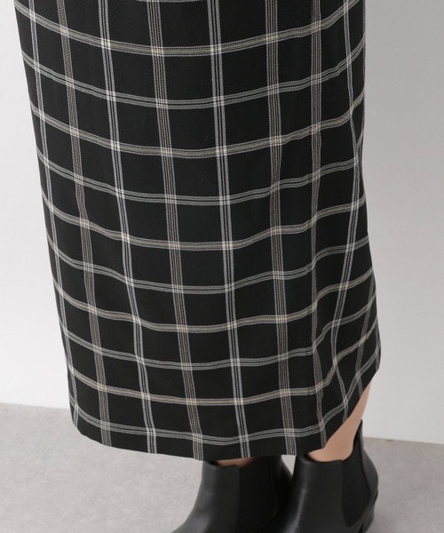 LEPSIM（レプシィム）の「マタニティ／チェックナロースカート　215918（マタニティウェア/グッズ・レディース・ブラック/ベージュ・FREE）」の17枚目の写真