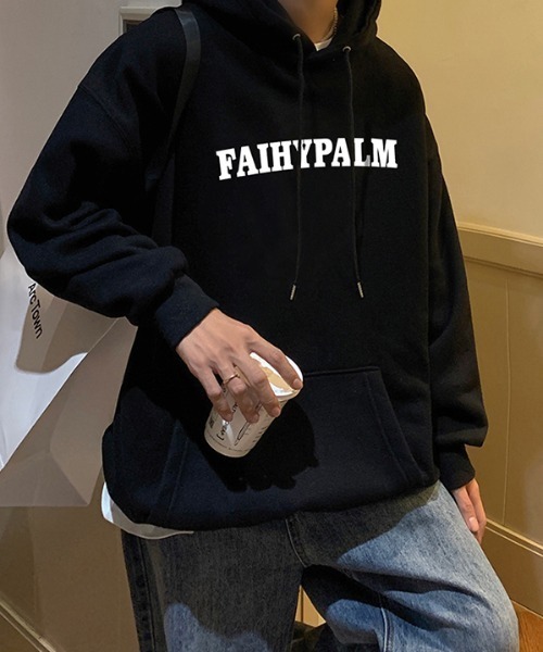 MGV（エムジーヴィー）の「‘FAIHYPALM‘フロントロゴフーディー（パーカー・メンズ・ホワイト/ライトグレー/ブラック/グレー/ベージュ・MEDIUM/LARGE/X-LARGE）」の3枚目の写真