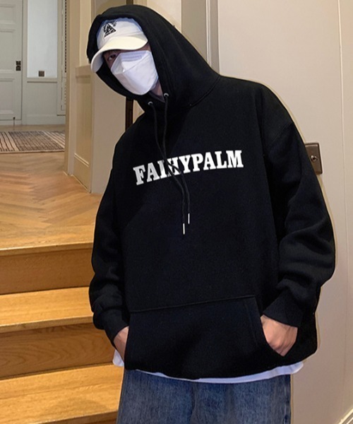 MGV（エムジーヴィー）の「‘FAIHYPALM‘フロントロゴフーディー（パーカー・メンズ・ホワイト/ライトグレー/ブラック/グレー/ベージュ・MEDIUM/LARGE/X-LARGE）」の9枚目の写真